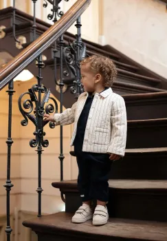 Donsje geaca culoarea bej, 4100700 imagine