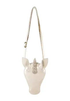 Donsje geanta de mana din piele pentru copii Blinc Purse Unicorn culoarea argintiu, 5520505 imagine