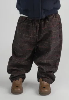 Donsje pantaloni slouchy pentru copii cu lana Elias Trousers imagine