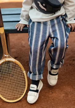 Donsje pantaloni straight pentru copii, din bumbac imagine