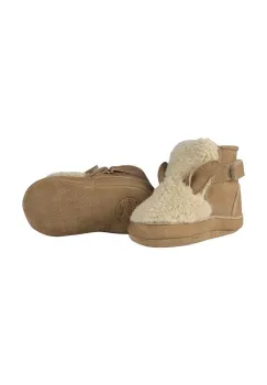 Donsje pantofi pentru bebelusi Richy Booties Alpaca culoarea bej, 1033806 imagine