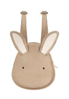 Donsje rucsac din piele pentru copii Kapi Classic Backpack Bunny culoarea bej, mic, uni, 5005009 imagine