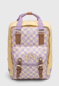 Doughnut rucsac Macaroon Kaleido culoarea galben, mare, modelator, D010KD-000194 imagine
