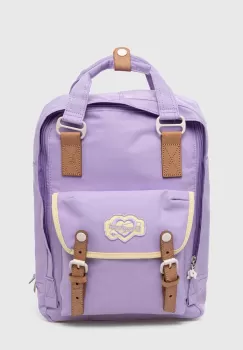 Doughnut rucsac Macaroon Kaleido femei, culoarea violet, mare, cu imprimeu, D010KD-000137 imagine