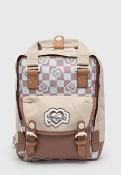 Doughnut rucsac Macaroon Mini Kaleido culoarea bej, mic, modelator, D124KD-000195 imagine