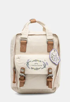 Doughnut rucsac Macaroon Mini Sweetened Fantasy culoarea bej, mic, cu imprimeu, D124SF-0011 imagine