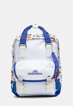 Doughnut rucsac Macaroon Mini You-Niverse culoarea alb, mic, cu imprimeu, D124YU-0001 imagine