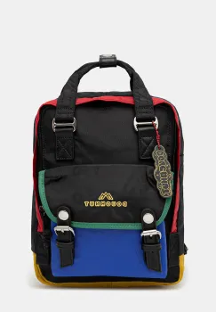 Doughnut rucsac Macaroon Mini You-Niverse culoarea negru, mic, neted, D124YU-0003 imagine