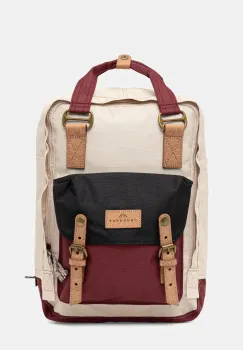 Doughnut rucsac Macaroon Reborn III culoarea bej, mare, cu imprimeu, D010RE3-0897 imagine