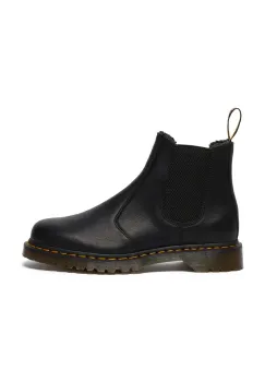 Dr. Martens cizme 2976 WL femei, culoarea negru, cu toc plat, izolat, DM31874001 imagine