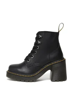 Dr. Martens cizme de piele Jesy culoarea negru, cu toc drept, DM27613001 imagine