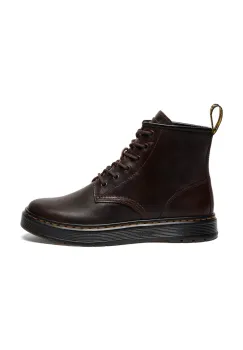 Dr. Martens cizme inalte din piele Brookline Chukka culoarea maro, DM41681200 imagine