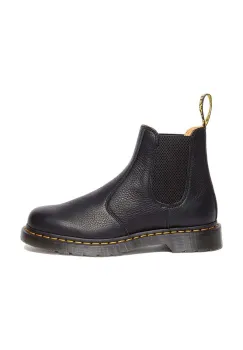 Dr. Martens ghete chelsea de piele 2976 femei, culoarea negru, cu toc plat, DM31989001 imagine