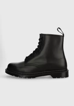 Dr. Martens ghete de piele 1460 Mono barbati, culoarea negru imagine