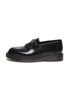 Dr. Martens mocasini de piele Adrian Snaffle culoarea negru, cu toc plat, DM32102001 imagine