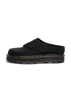 Dr. Martens papuci din piele ZebZag AnyWair Mule culoarea negru, DM41730001 imagine