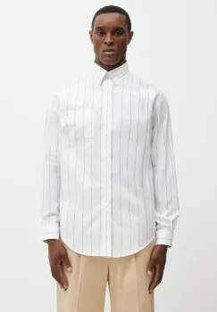 Drole de Monsieur camasa din bumbac Chemise Rayee Monogramme imagine