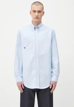 Drole de Monsieur camasa din bumbac La Chemise Oxford cu guler clasic, relaxed, H.SH240.CO225 imagine