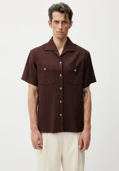 Drole de Monsieur camasa pentru barbati, cu vascoza Chemise a Poches Viscose imagine