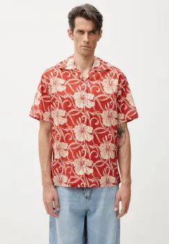Drole de Monsieur camasa pentru barbati, din bumbac Hibiscus Monoramme imagine