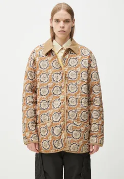 Drole de Monsieur geaca cu doua fete La Veste Reversible culoarea maro, de tranzitie, oversize, G-JT187-PL157-LYL imagine