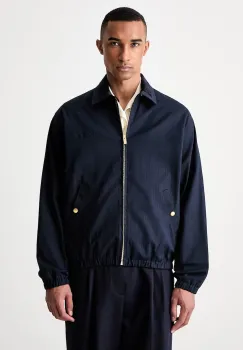 Drole de Monsieur geaca de tranzitie pentru barbati din bumbac cu elastan Le Blouson DrUle imagine