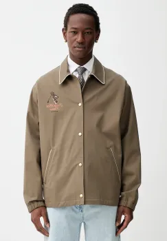 Drole de Monsieur geaca La Veste Grand HUtel culoarea verde, de tranzitie, H.JT235.CO214 imagine