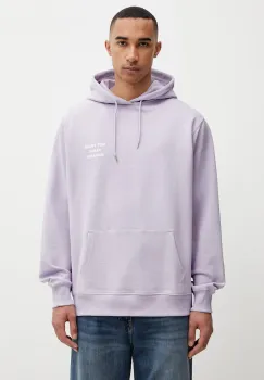 Drole de Monsieur hanorac cu gluga pentru barbati, din bumbac Le Hoodie Slogan imagine