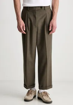 Drole de Monsieur pantaloni pentru barbati cu lana imagine