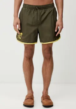 Drole de Monsieur pantaloni scurti de baie pentru barbati Plage Slogan Palmier imagine