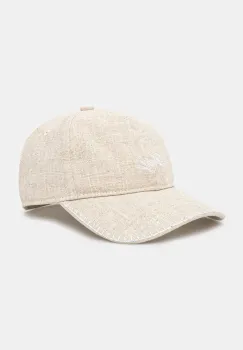 Drole de Monsieur sapca La Casquette Drule Lin culoarea bej, neted, G-CP168-LI008-LBG imagine
