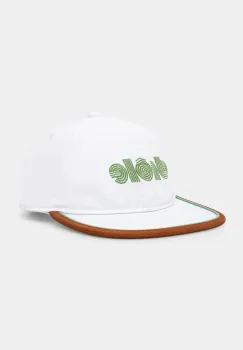 Drole de Monsieur sapca La Casquette Drule Tennis culoarea alb, uni, G-CP173-CO138-WT imagine