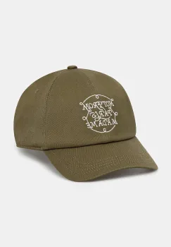 Drole de Monsieur sapca La Casquette Slogan Tresses culoarea verde, H.CP178.CO138 imagine