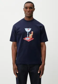 Drole de Monsieur tricou din bumbac Cocktail imagine