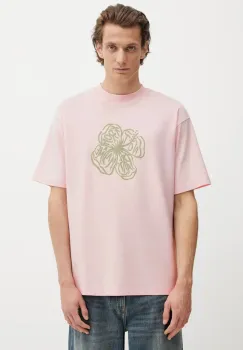 Drole de Monsieur tricou din bumbac Slogan Hibiscus imagine