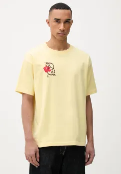 Drole de Monsieur tricou pentru barbati, din bumbac D Hibiscus Broddee imagine