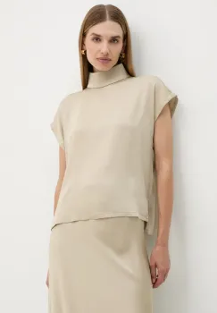 Drykorn bluza ALARIA_1 femei, culoarea bej, neted, 130065 87517 imagine