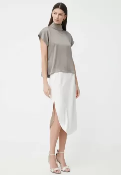 Drykorn bluza ALARIA_1 femei, culoarea verde, neted, 130065 87517 imagine
