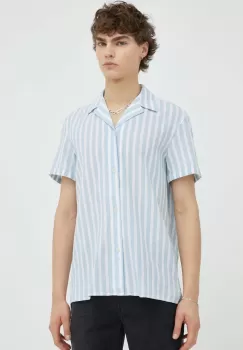 Drykorn camasa din amestec de in regular imagine