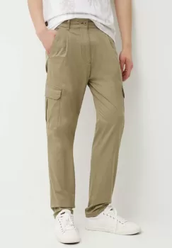 Drykorn pantaloni CASY barbati, culoarea verde, mulata, 122097 40682 imagine