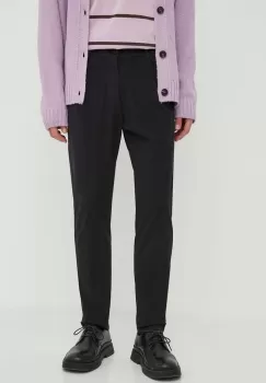 Drykorn pantaloni CHASY barbati, culoarea negru, drept, 270119 40393 imagine