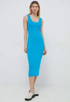 Drykorn rochie midi, drept imagine