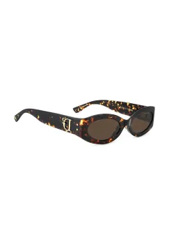 DSQUARED2 ochelari de soare femei, culoarea maro, D2 0150/G/S imagine