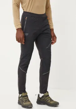Dynafit pantaloni sport Alpine Hybrid barbati, culoarea negru, mulata, 08.0000071608 imagine