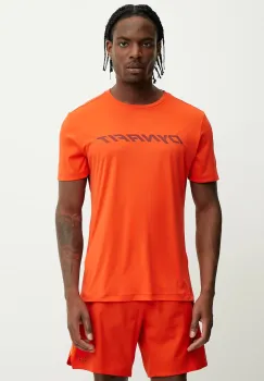 Dynafit tricou sport Traverse culoarea portocaliu, cu imprimeu, 08.0000070670 imagine