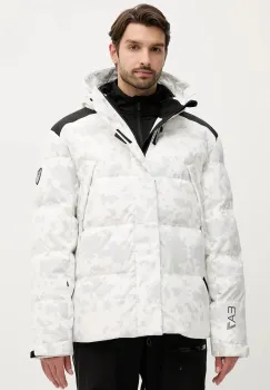 EA7 Emporio Armani geaca de schi din puf imagine