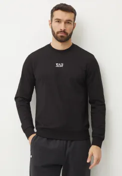 EA7 Emporio Armani hanorac de bumbac imagine