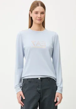 EA7 Emporio Armani Hanorac de dama cu vascoza imagine