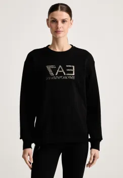 EA7 Emporio Armani hanorac pentru femei cu bumbac imagine