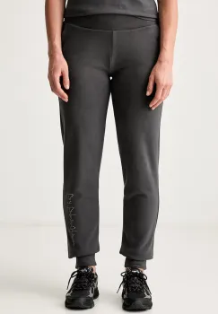 EA7 Emporio Armani pantaloni de trening pentru femei cu bumbac imagine